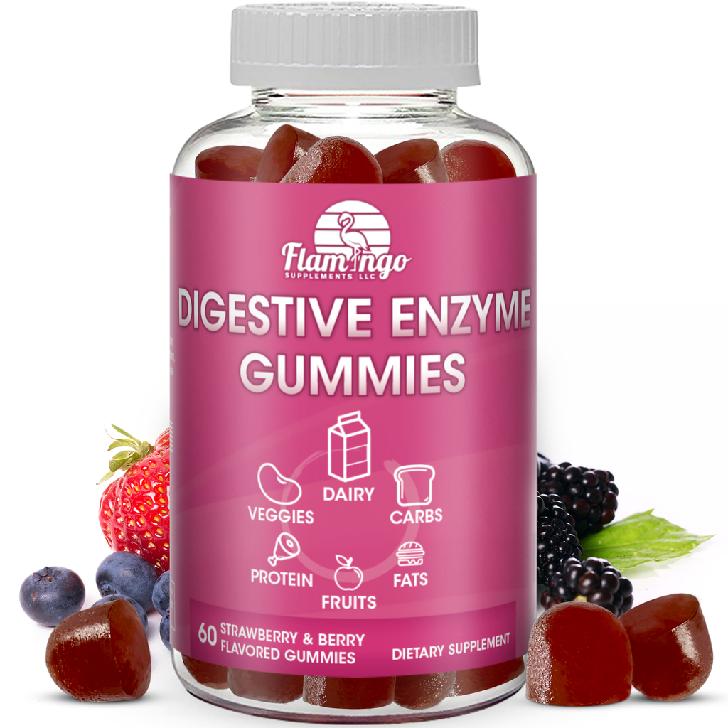 Digestive Enzyme Gummies Flamingo Supplements LLC