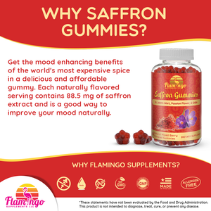 Saffron Gummies *Sugar Free*  - 60 Count