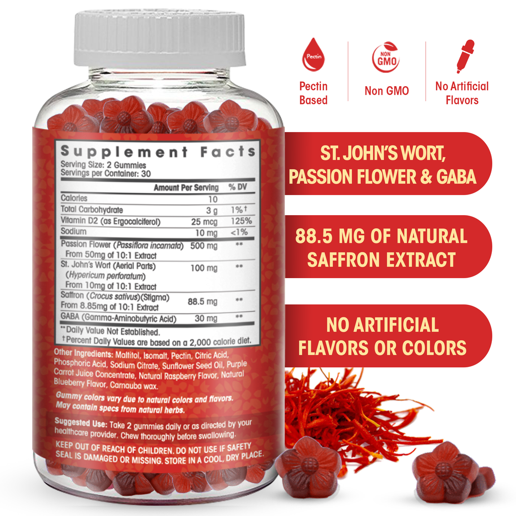 Buy Saffron Gummies Flamingo Supplements LLC