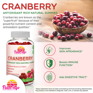 Cranberry Gummies as Antioxidants