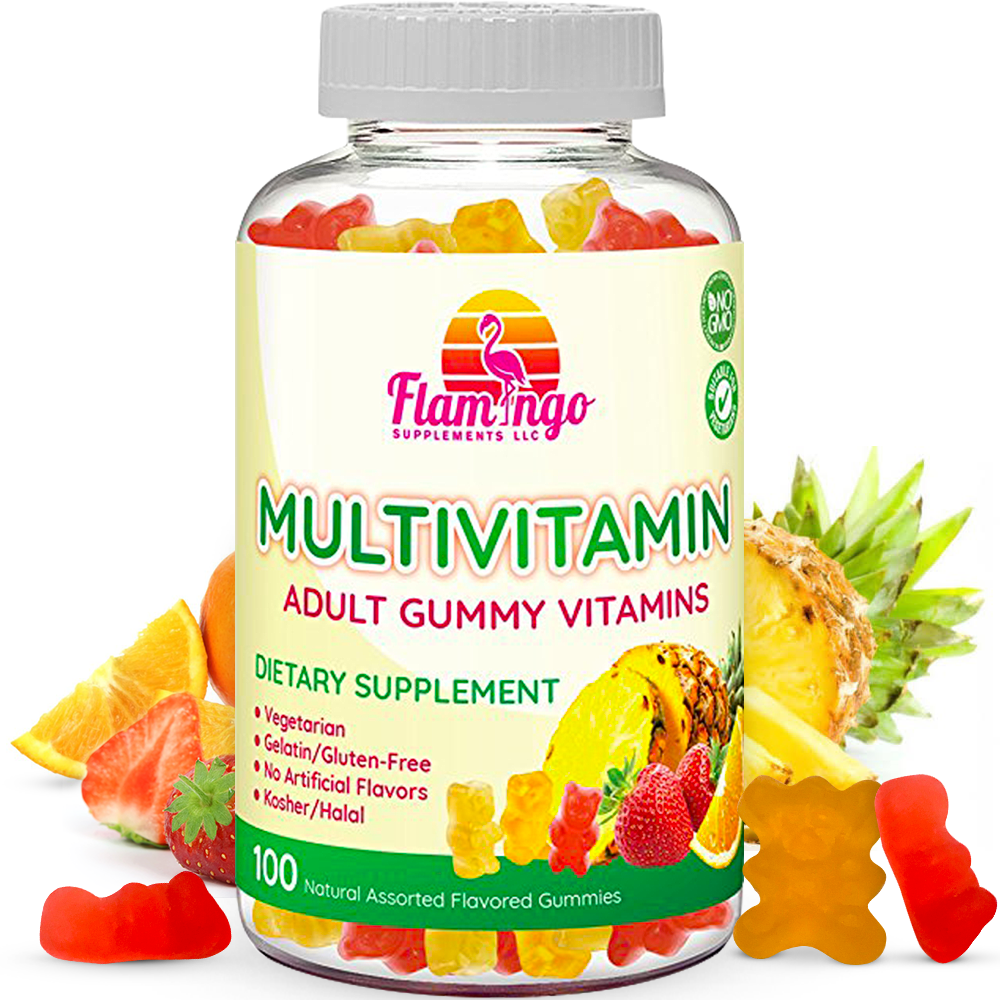 
                
                    Load image into Gallery viewer, Flamingo Supplements Multivitamin Gummies
                
            