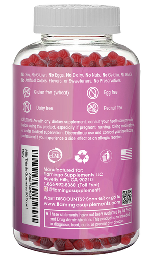 Milk Thistle Gummies - 90 Count