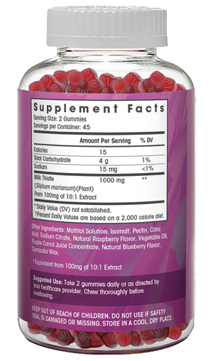 
                
                    Load image into Gallery viewer, Milk Thistle Gummies - 90 Count
                
            