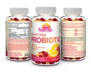 Sugar-Free Probiotic Gummies - 90 Count