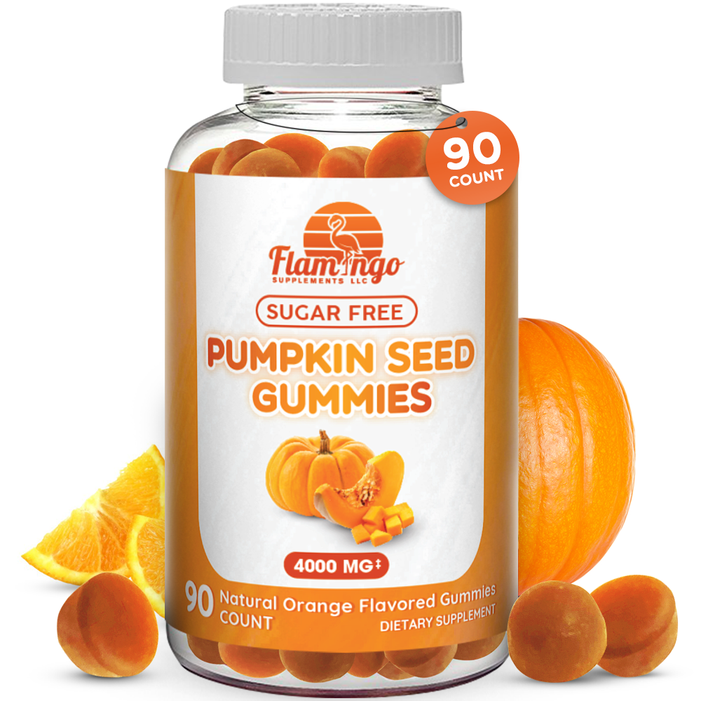 Sugar Free Pumpkin Seed Oil Gummy - 90 Count
