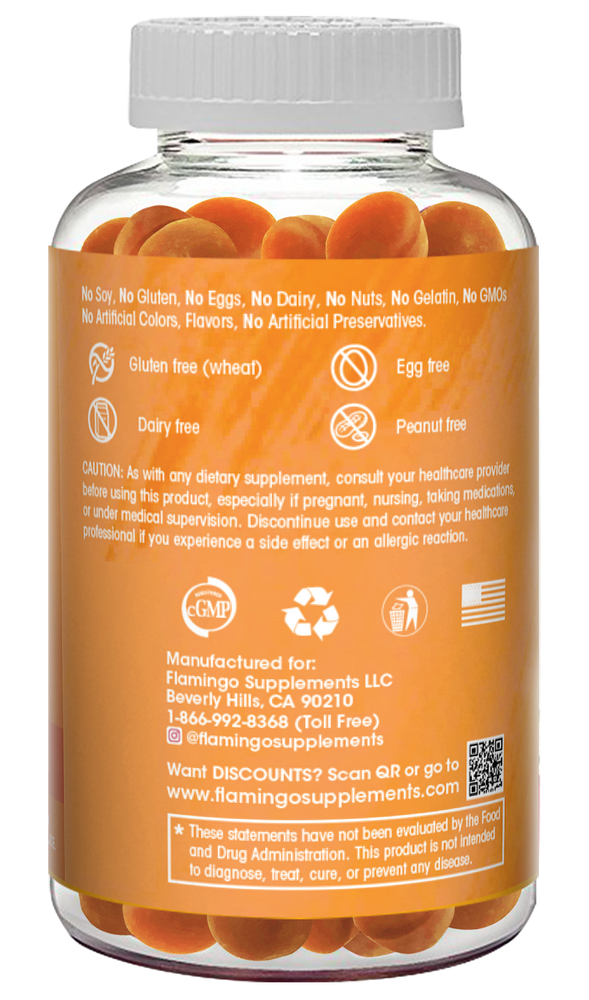 Sugar Free Pumpkin Seed Oil Gummy - 90 Count