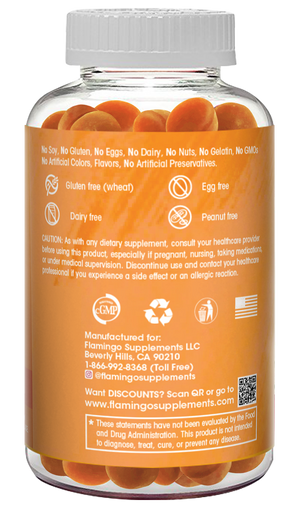 Sugar Free Pumpkin Seed Oil Gummy - 90 Count