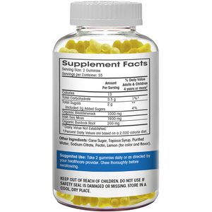 Sea Moss Gummies Supplement Facts